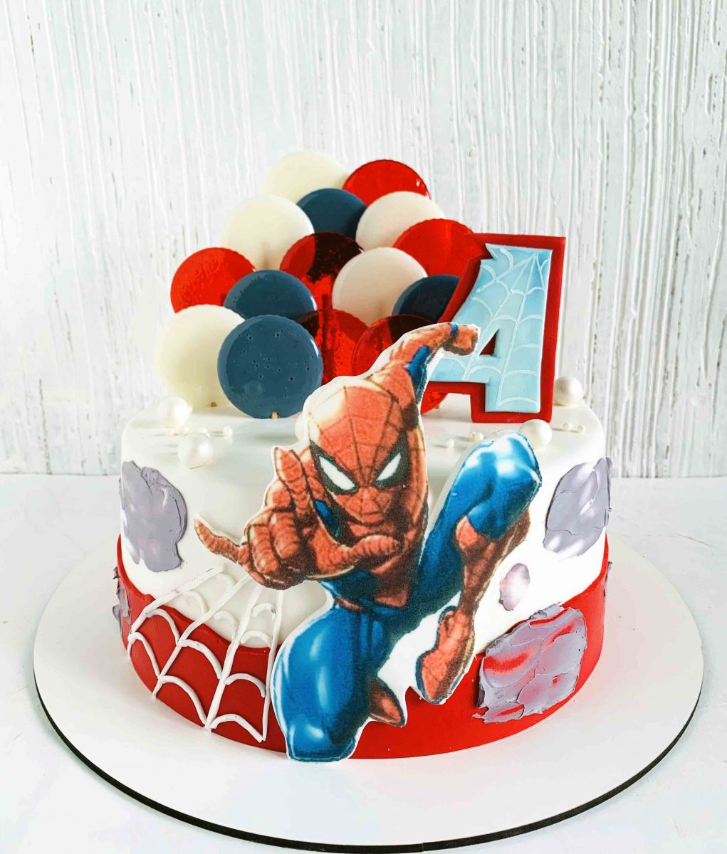 Торт Летящий Человек-паук