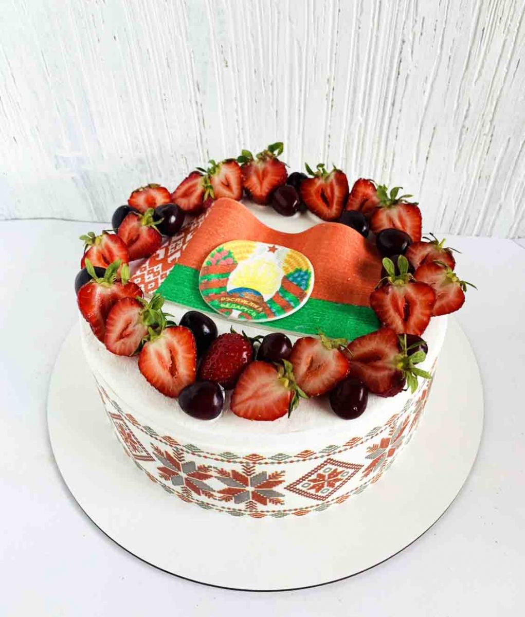Торт Флаг Беларуси